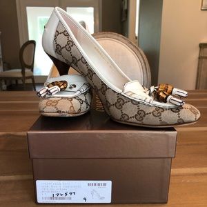 Gucci Tassel Loafer Heels